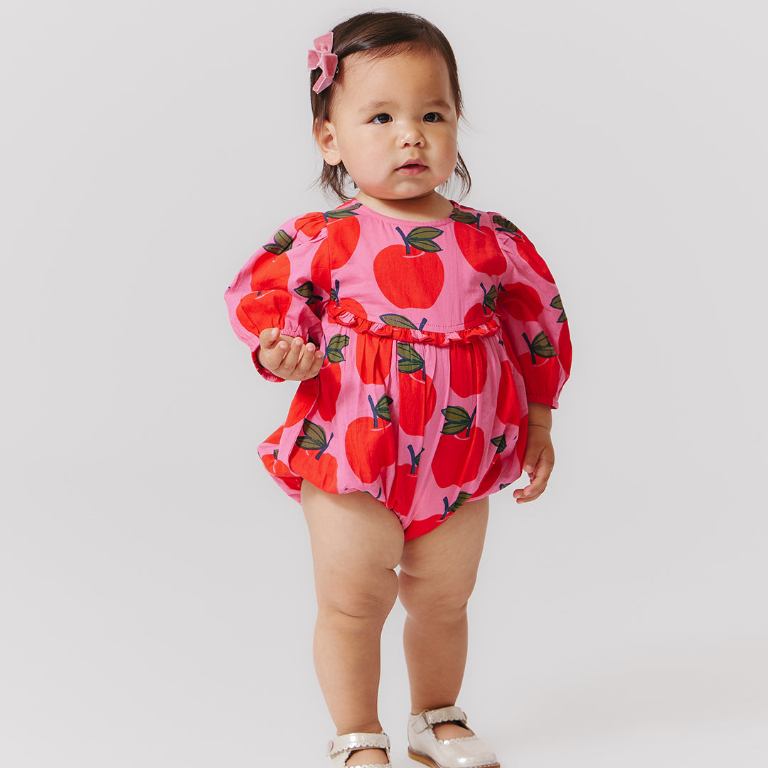 Pink shops Chicken Quinn Bubble Romper in SZ 3-6mo!