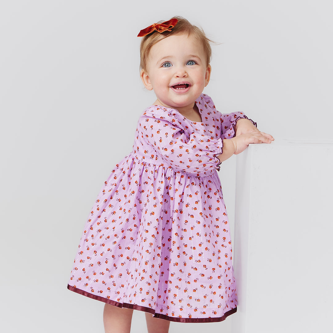 Pink Chicken factory baby girl dress - 6-12 mos