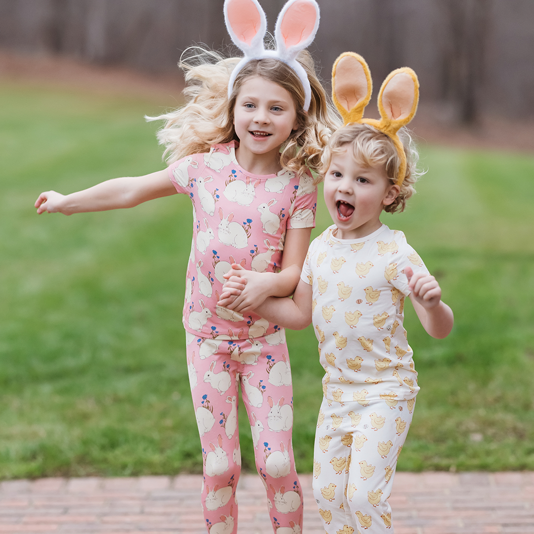 Easter Bunny Girls selling Bamboo Outfit Bundle