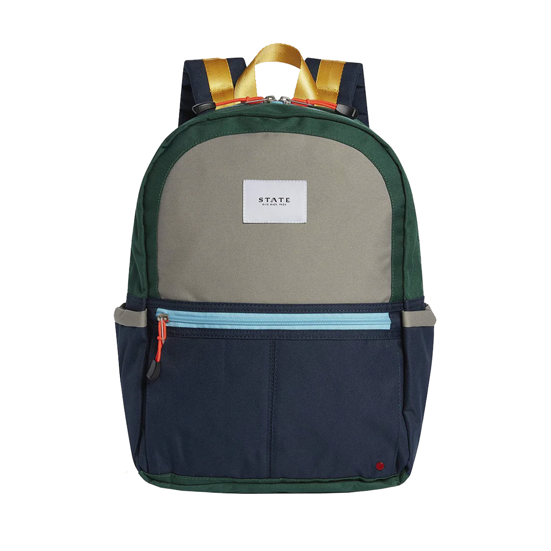 Navy green backpack best sale