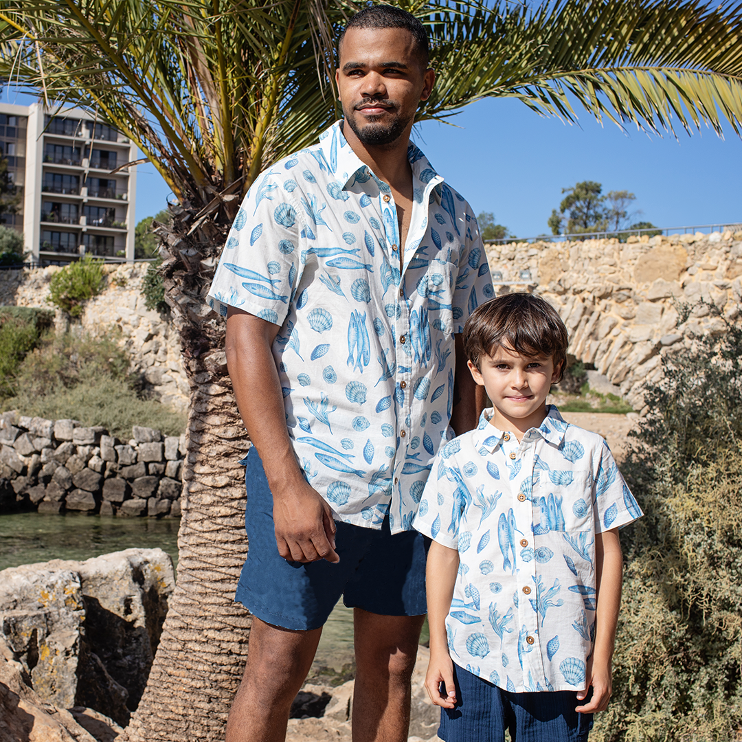 Buy Polynesian Shirt Samoan Shirt Father Son Matching Hawaiian