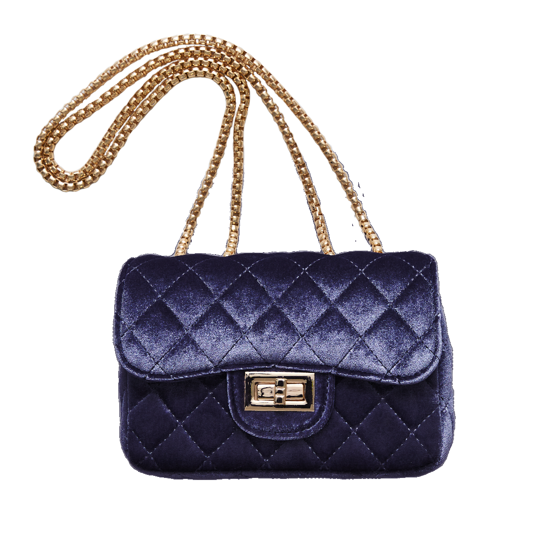 Navy quilted handbag hotsell