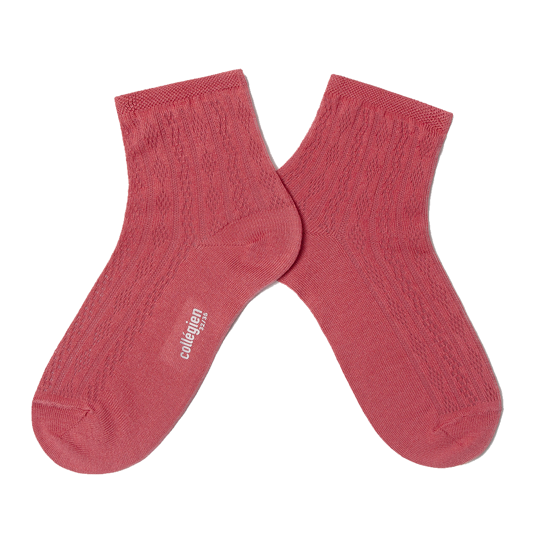 Ankle Socks Flausch (Rose)