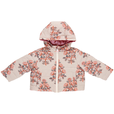 Kids Reversible Riley Jacket - Cloud Bouquet Floral