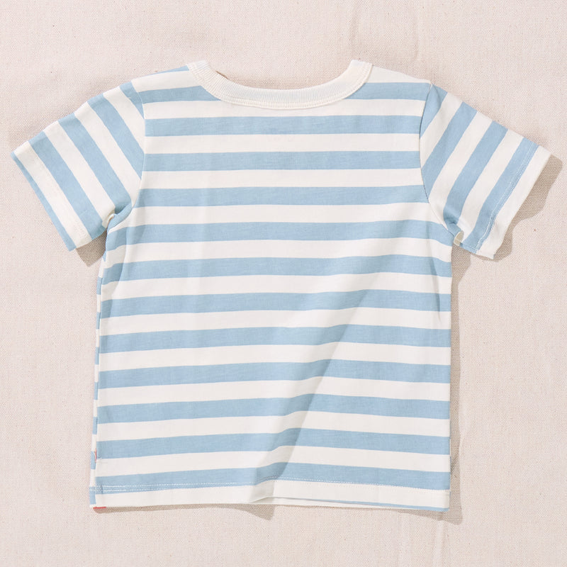 Adventure T-Shirt - Light Blue Stripe