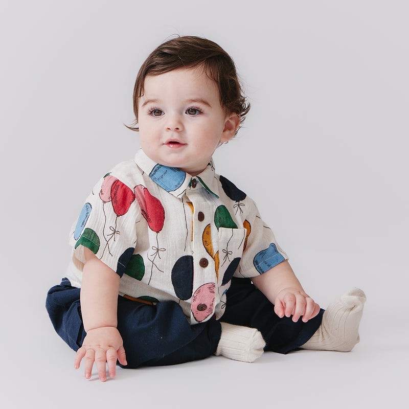 Baby Boys Jack Shirt - Balloon Bunches