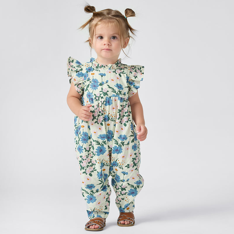 Baby Girls Jennifer Jumper - Melon Daisy Floral