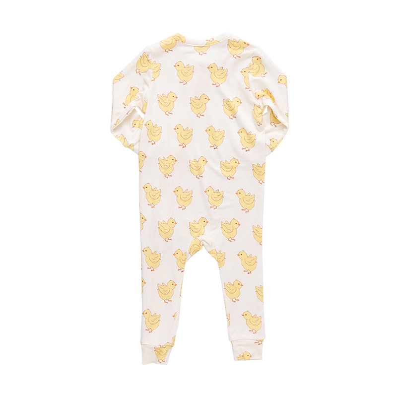 Baby Bamboo Romper - Chicks