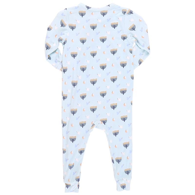 Baby Bamboo Romper - Peaceful Hanukkah