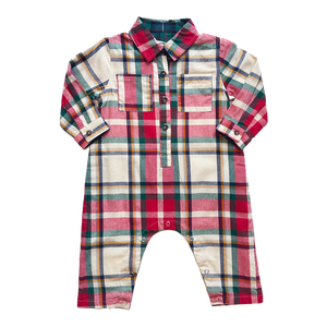 Baby Boys Easton Jumper - Holiday Tartan