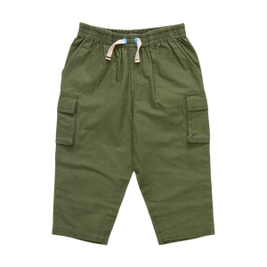 Baby Boys Pull On Pant - Four Leaf Clover