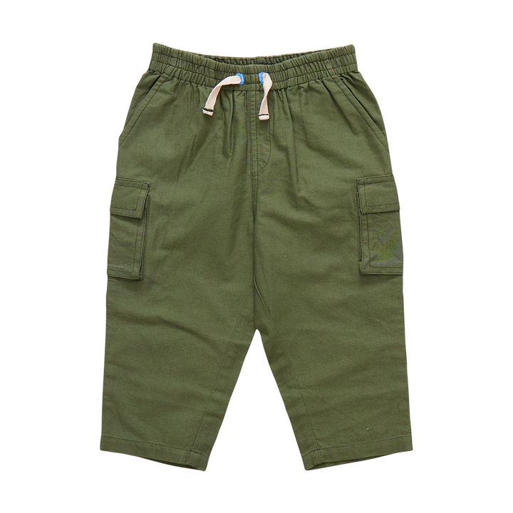 Baby Boys Pull On Pant - Four Leaf Clover