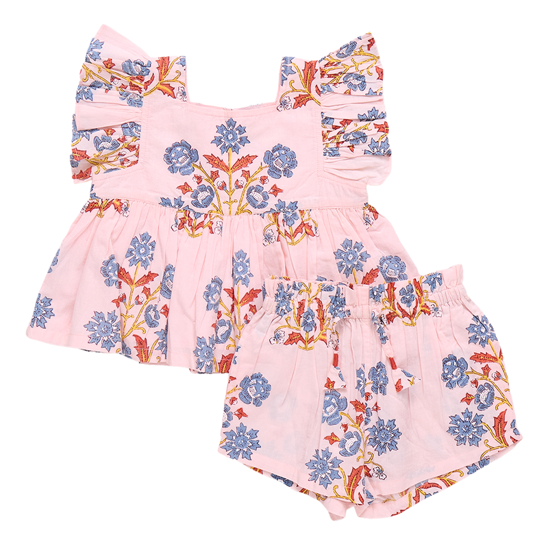 Baby Girls Elsie 2 - Piece Set - Pink Provence Floral