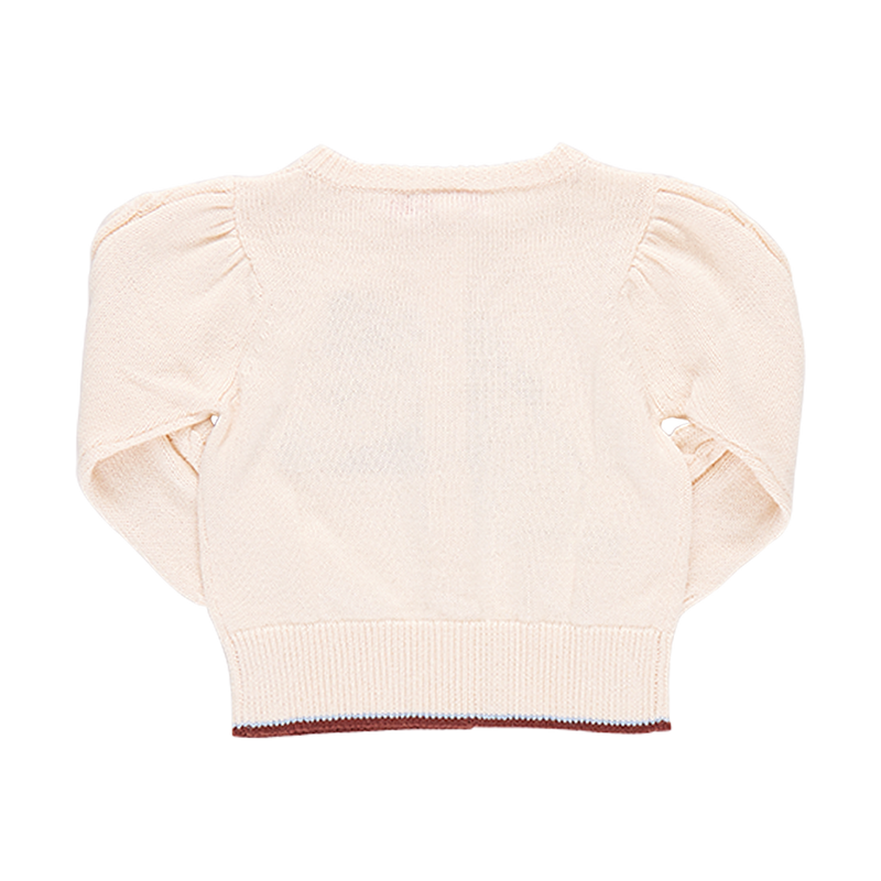 Baby Girls Cable Constance Sweater - Wild Horse