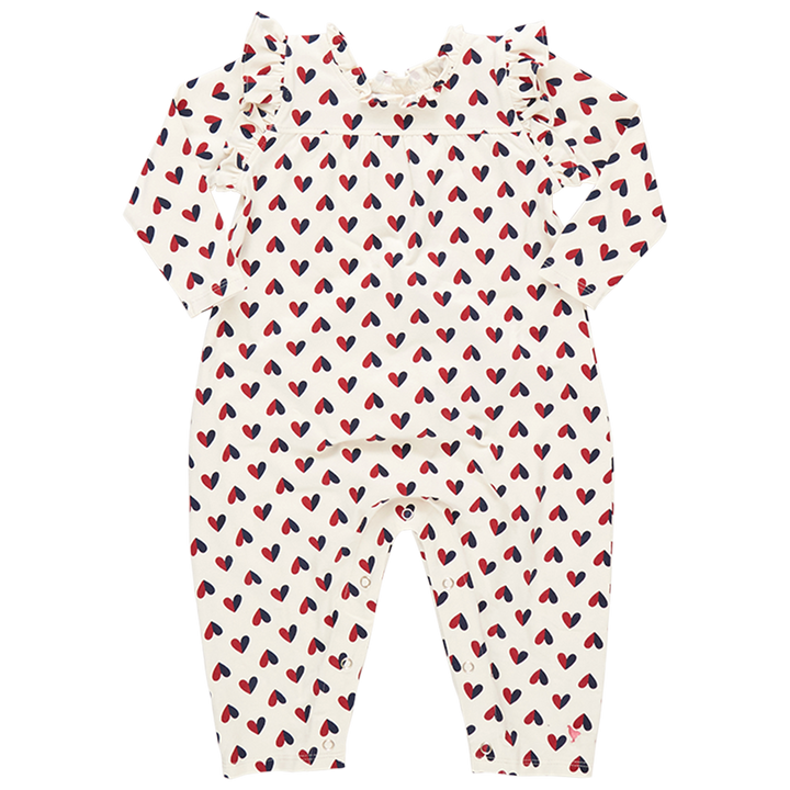 Baby Girls Organic Kalani Jumper - Mini Half Hearts