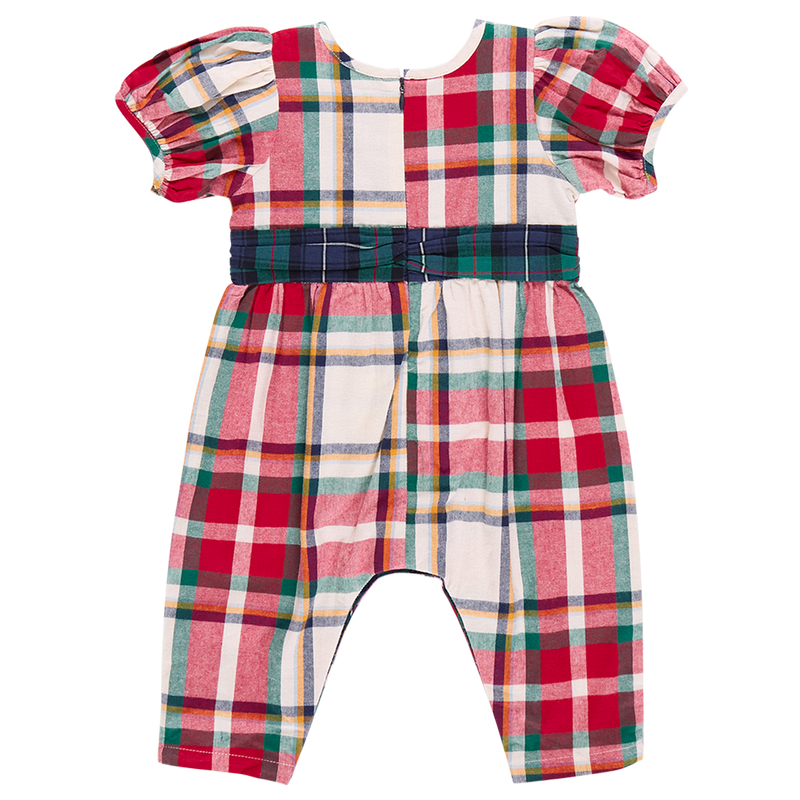 Baby Girls Ruby Jumper - Holiday Tartan