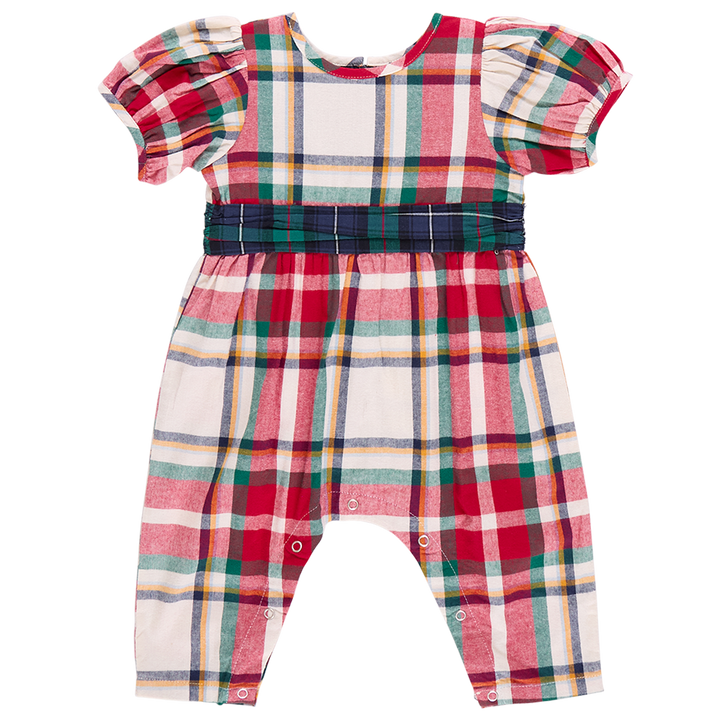 Baby Girls Ruby Jumper - Holiday Tartan