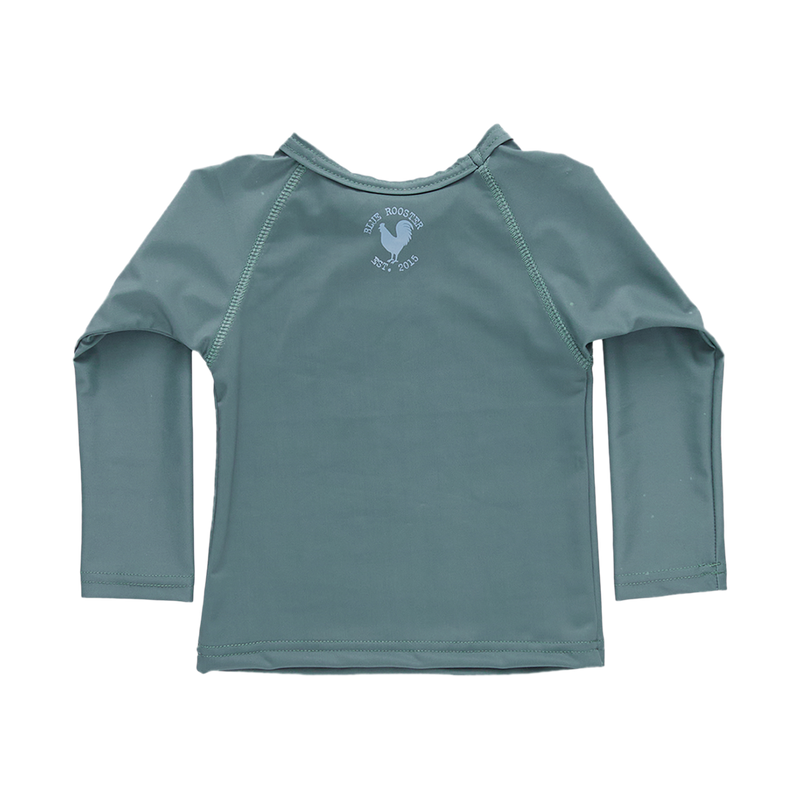 Baby Boys Rash Guard - Olive