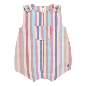 Baby Boys Noah Jumper - Multi Vintage Stripe