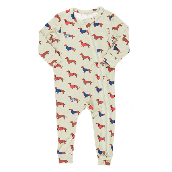 Pink Circus Short sleeve Flat Bottom Onesie