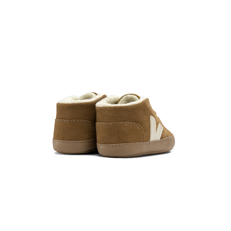 Veja Baby Fleece Lined Suede - Camel