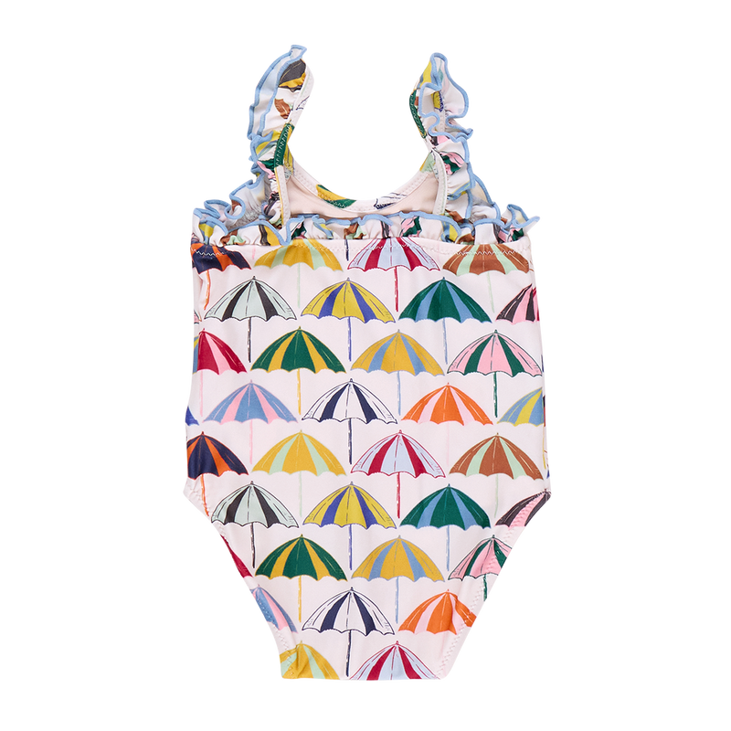 Baby Girls Claire Suit - Multi Umbrellas