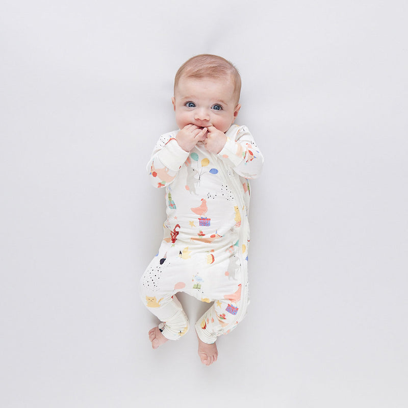 Baby Bamboo Romper - Birthday Buddies