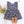 Girls Elsie Dress - Navy Flower Drop