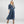 Womens Pintuck Indira Dress - Navy Garden Floral