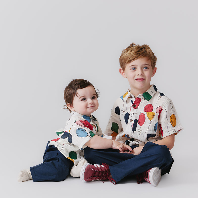 Baby Boys Jack Shirt - Balloon Bunches