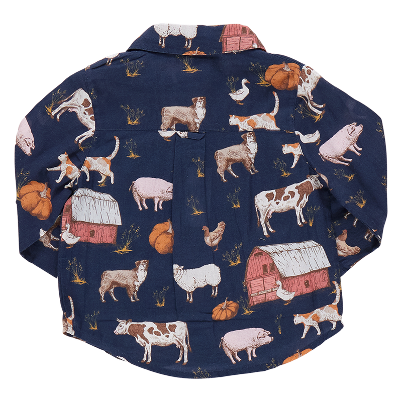 Boys Jack Shirt - On The Farm