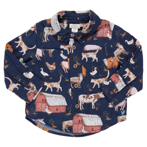 Boys Jack Shirt - On The Farm