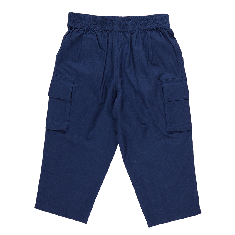 Boys Pull On Pant - Navy