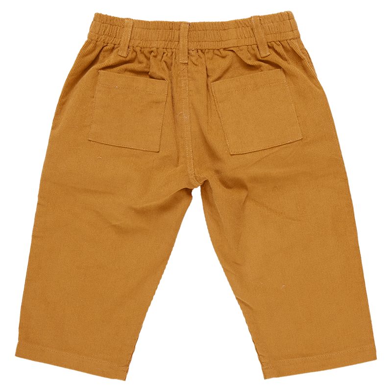 Boys Corduroy Jackson Pant - Gold