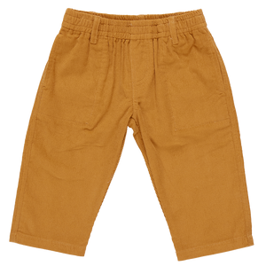 Boys Corduroy Jackson Pant - Gold