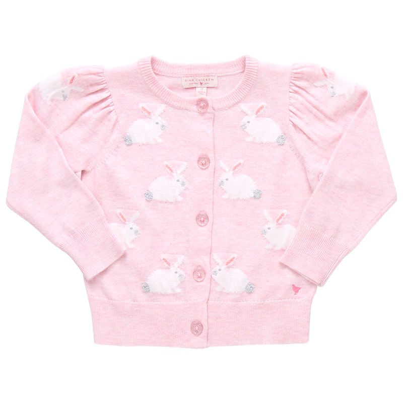 Girls Constance Sweater- Bunny