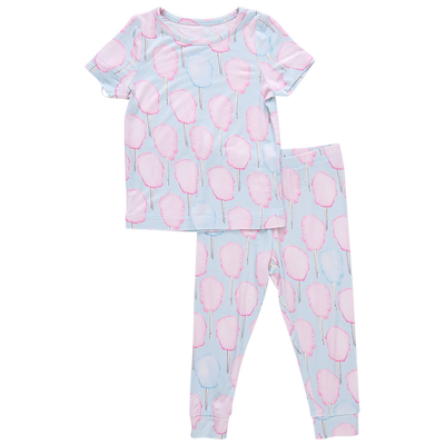 Kids Bamboo PJ Set - Cotton Candy