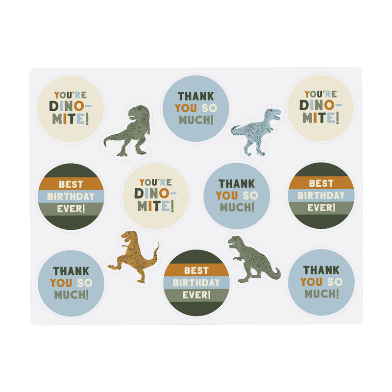 Fill In Thank You Notes - T-Rex