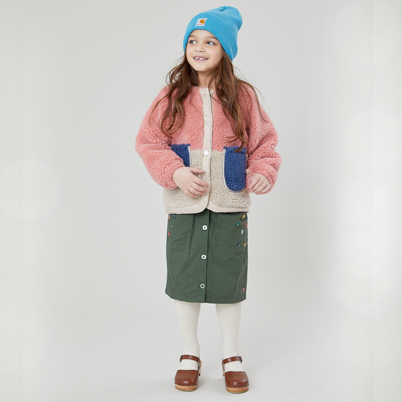 Girls Ellery Skirt - Four Leaf Clover