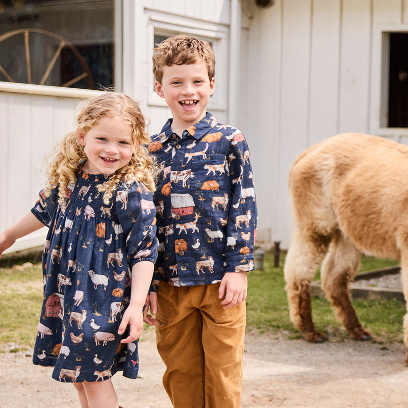 Boys Jack Shirt - On The Farm