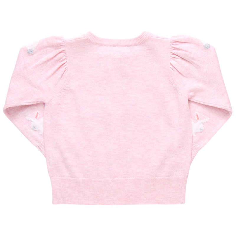 Girls Constance Sweater- Bunny