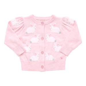 Baby Girls Constance Sweater - Bunny