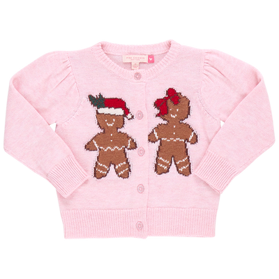 Girls Constance Sweater - Gingerbread