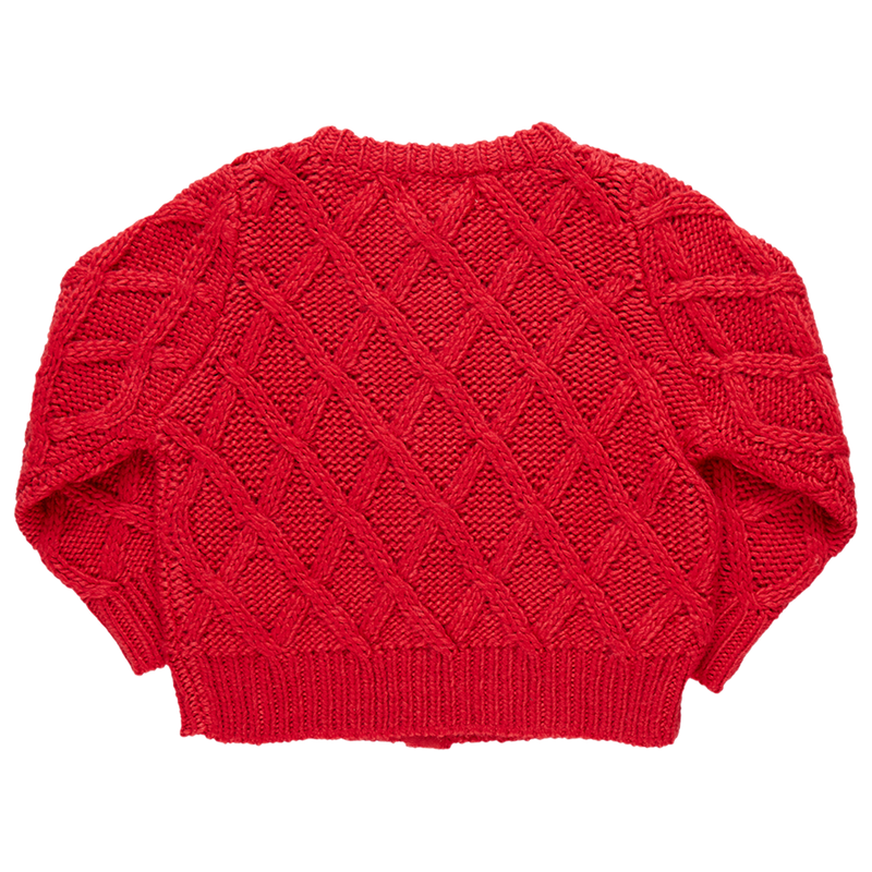 Girls Katrina Sweater - Red