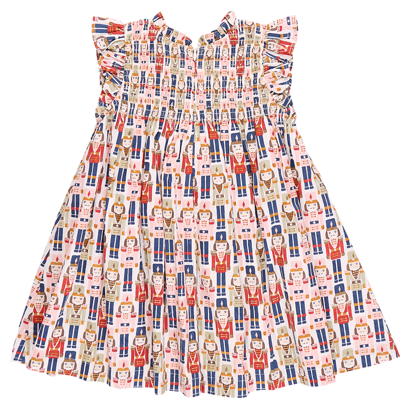 Girls Stevie Dress - Vintage Nutcracker