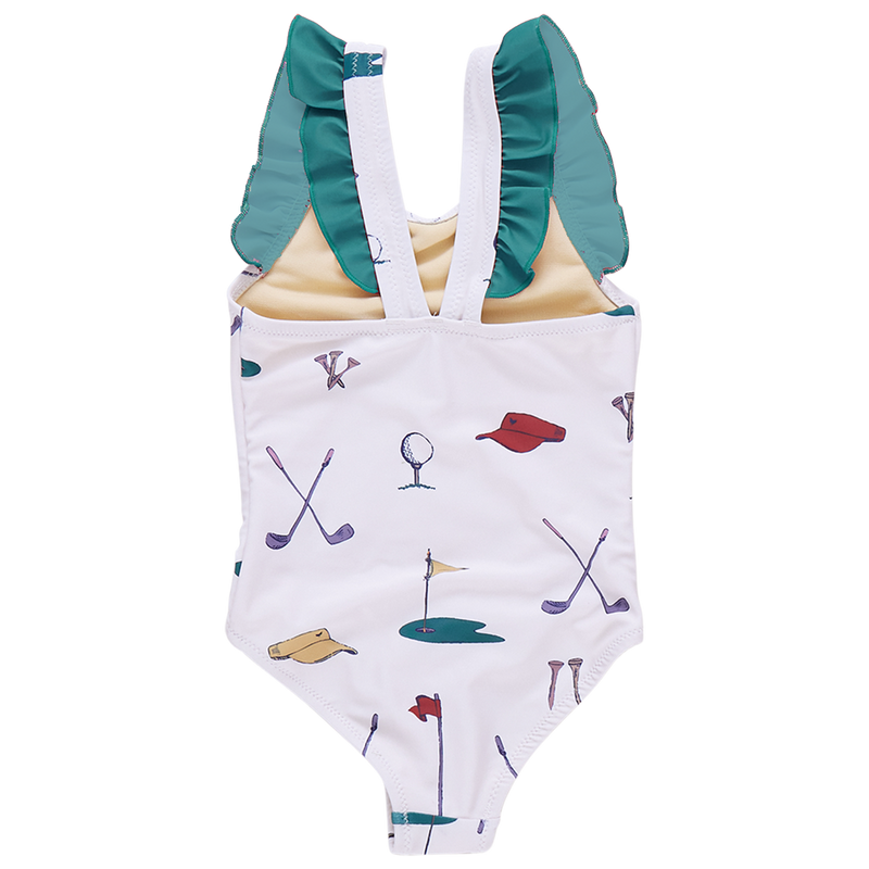 Girls Liv Suit - Cream Golf Tournamant