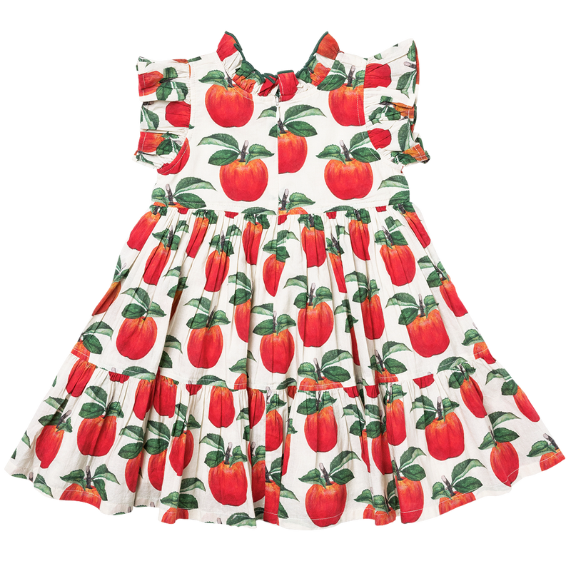 Girls Jennifer Dress - Painted Apple