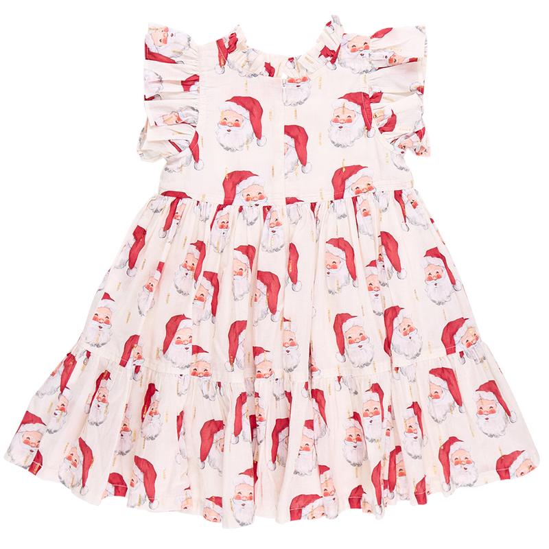 Girls Jennifer Dress - Vintage Santas