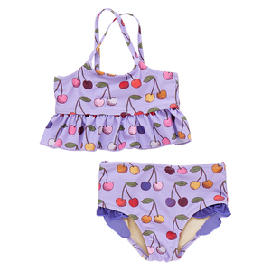 Baby Girls Joy Tankini - Lavender Cherry