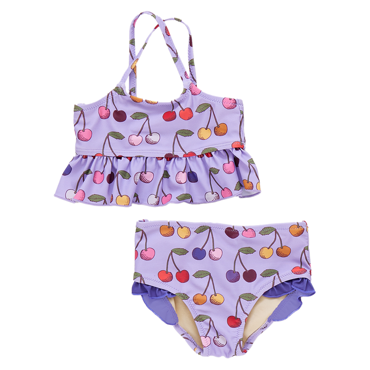 Baby Girls Joy Tankini - Lavender Cherry